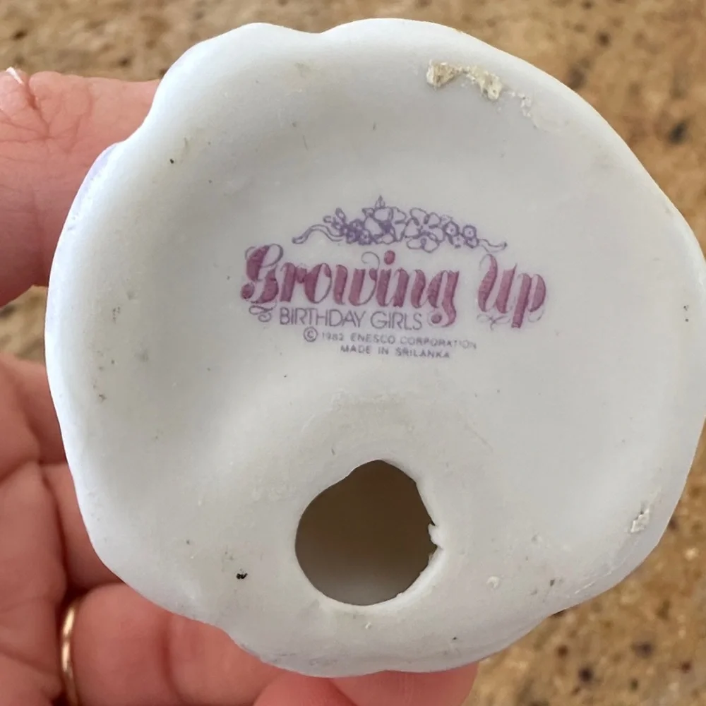 Growing Up charming porcelain